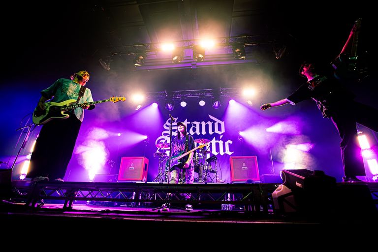 Stand Atlantic performing live in Adelaide at Hindley Street Music Hall